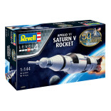 KIT PARA MONTAR REVELL FOGUETE APOLLO 11 SATURN V 1/144 82 PEÇAS REV 04909